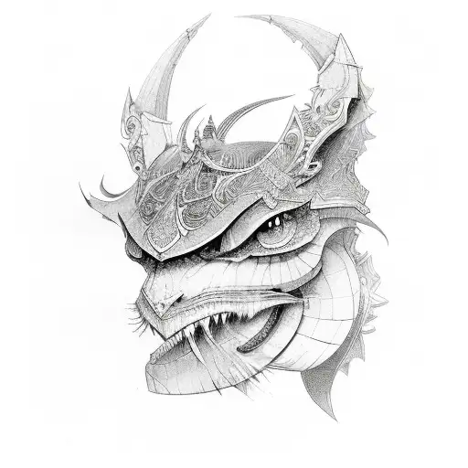 fantasy book tattoo design idea