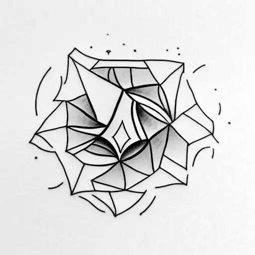 A minimalistic tattoo of a book half-opened, revealing a serene sunset landscape within its pages. tattoo design idea