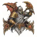 dark souls tattoo design idea