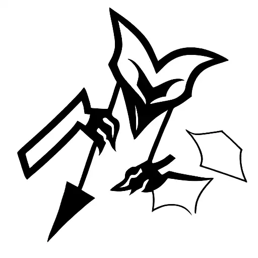 shaco league of legends tattoo design idea