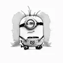 Minion tattoo design idea