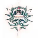 fallen soldier tattoo design idea