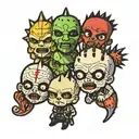 tiny mutant babies spiked head like pinback from hellraiser tattoo design idea