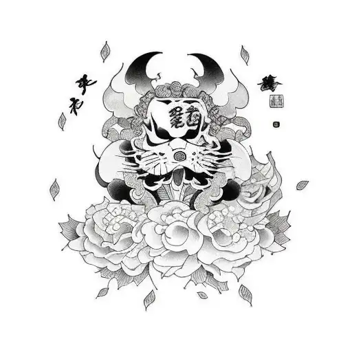 Una chica cansada de Darmucho amor tattoo design idea