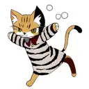 cat tattoo design idea