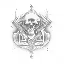 dad memorial tattoo design idea