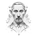 dad memorial tattoo design idea