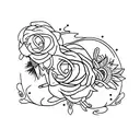  memorial tattoo design idea