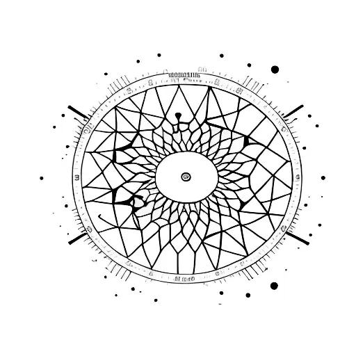 reloj de arena tattoo design idea