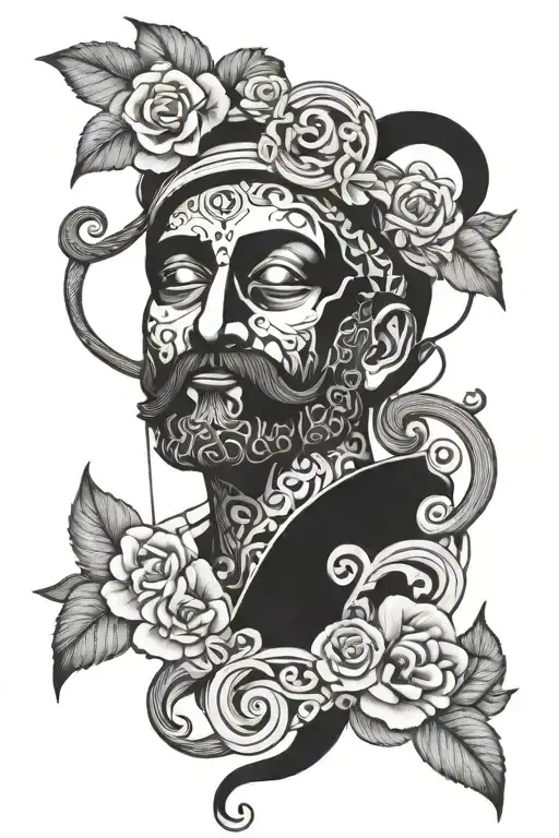 name Aristotle tattoo design idea