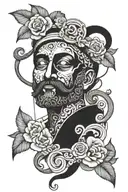 name Aristotle tattoo design idea