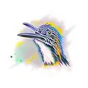 roadrunner  tattoo design idea