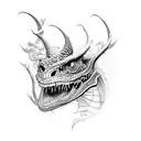 basilisk tattoo design idea