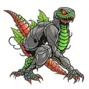 tokyo ghoul centipede tattoo design idea