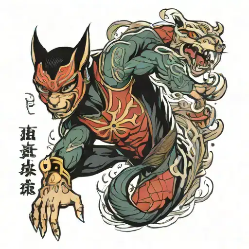 ying Li from shang chi tattoo design idea
