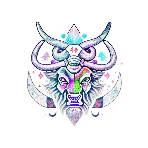 Taurus Aries Gemini Cancer tattoo design idea