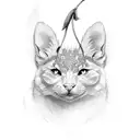 Cherry tattoo design idea