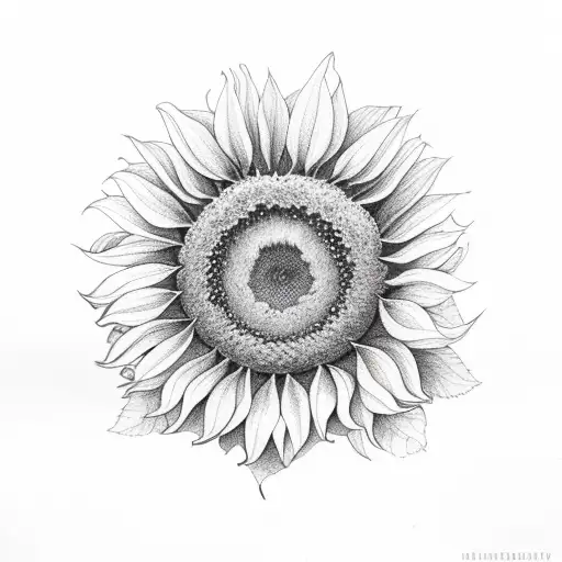 bees, sunflowers, honeycomb, wild flowers sleeve tattoo design idea