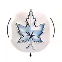 Maple Leaf tattoo design idea