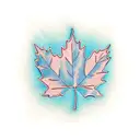 Maple Leaf tattoo design idea
