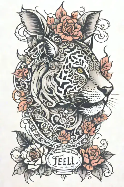 I fell in a concrete jungle tattoo design idea