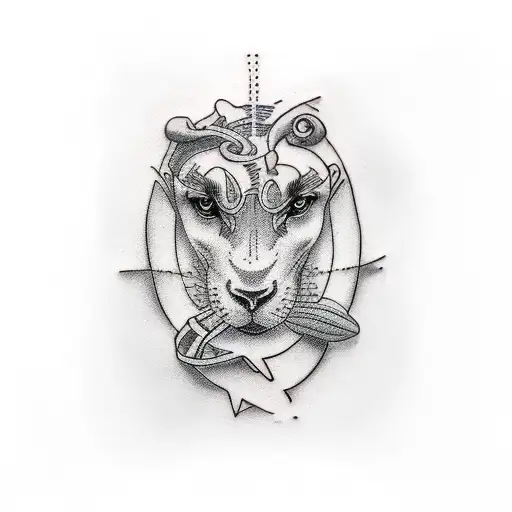 swimmer tattoo design idea