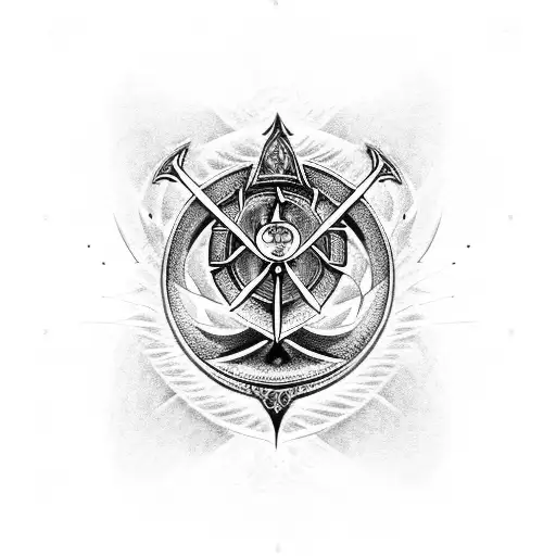 The symbol of protection. Sigil of Protection. Magical Amulets. Can be used  as tattoo, logos and prints Stock Photo - Alamy