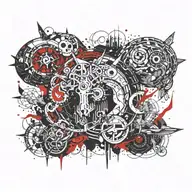 tattoo symbolizing fate norse mythology tattoo design idea