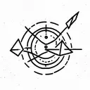 trap tattoo design idea