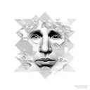 Paul Simon photograph from his album: still crazy after all these years tattoo design idea