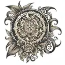 24 hour person tattoo design idea