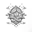 bay leaf tattoo design idea