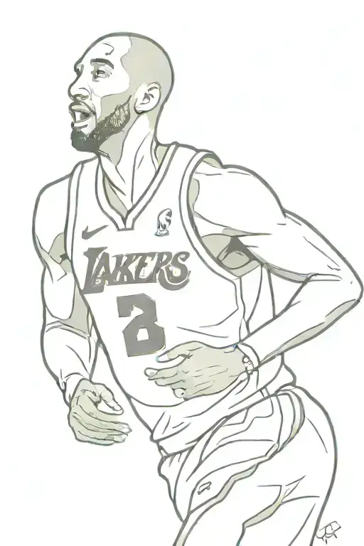 kobe bryant tattoo design idea