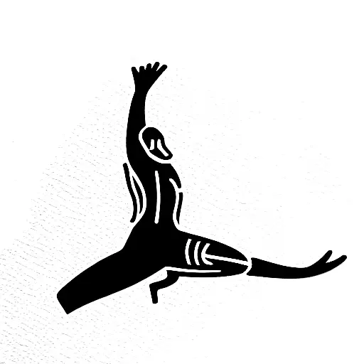 triatlon half ironman  tattoo design idea