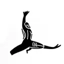 triatlon half ironman  tattoo design idea
