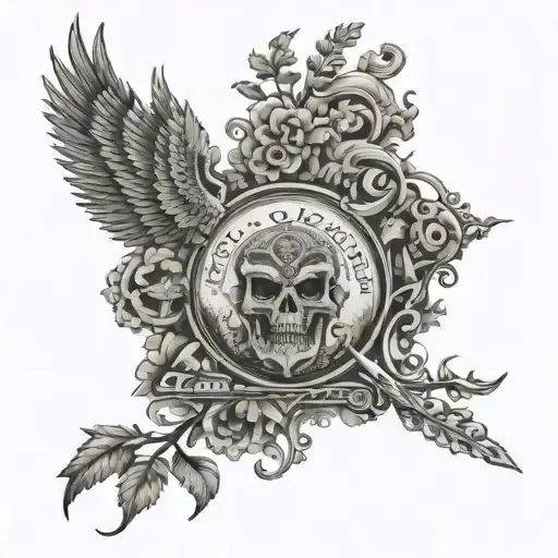 make an inscription in Russian: “but don’t doubt it, brother, however, we are all fit to fertilize the earth equally tattoo design idea