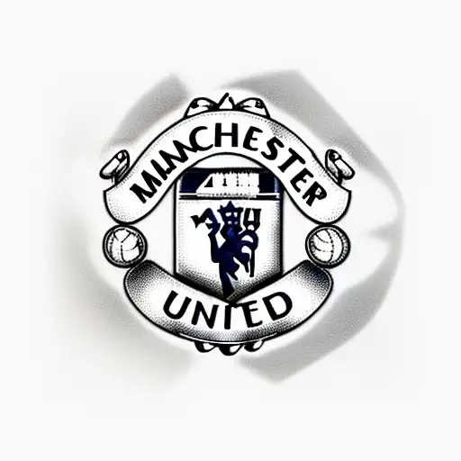 Manchester United logo 21st January  tattoo design idea