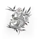 Olive Branch tattoo design idea