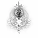 ave fenix tattoo design idea