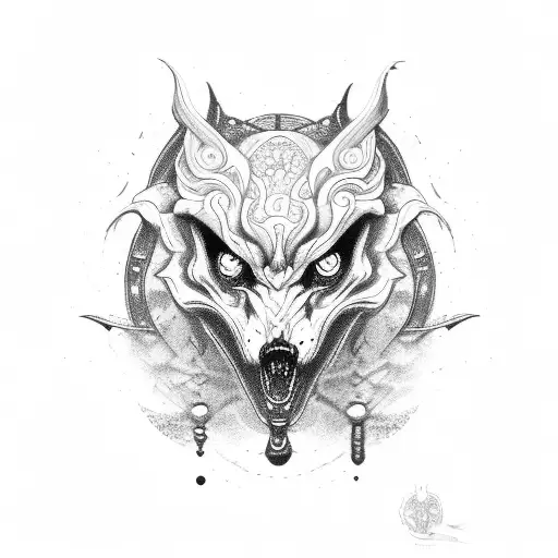 cerberus tattoo design idea
