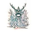 dark souls tattoo design idea