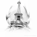 paris drill tattoo design idea