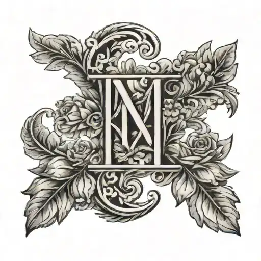 Create a minimalist design of the client's favorite Roman numeral date, subtly incorporated into a larger tattoo piece tattoo design idea