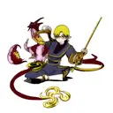 Dragon,Libra tattoo design idea