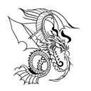 Dragon,Libra tattoo design idea