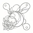 gods blessing principle tattoo design idea