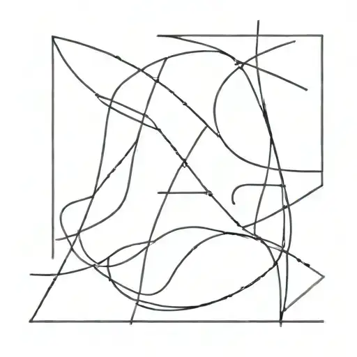 overlapping letters Iliani tattoo design idea