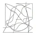 overlapping letters Iliani tattoo design idea