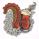 guinness tattoo design idea