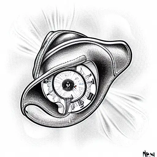 old school rappers tattoo design idea